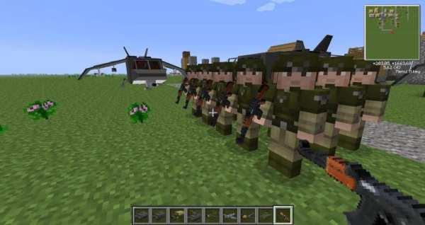 Minecraft Gun Mode 3 تصوير الشاشة