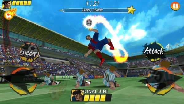 Football King Rush скриншот 2