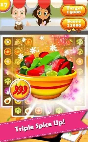 Kitchen Fever - Cooking Match screenshot 2