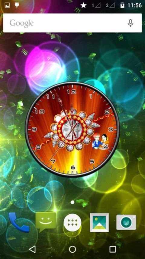 Rakhi Clock 7 تصوير الشاشة