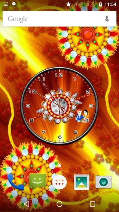 Rakhi Clock 5 تصوير الشاشة