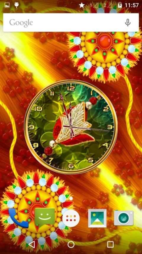 Rakhi Clock 6 تصوير الشاشة