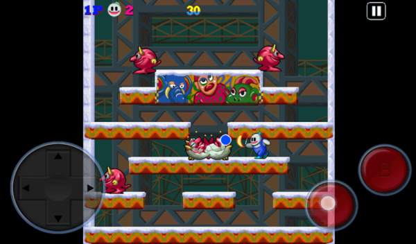 Snow Bros screenshot 1