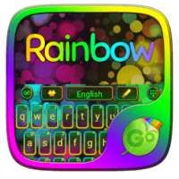 GO Keyboard Theme Rainbow