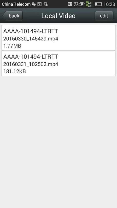 Camera IP EM screenshot 2