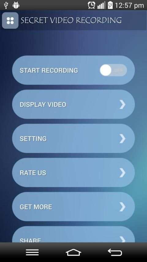 Secret Camera Recording स्क्रीनशॉट 4