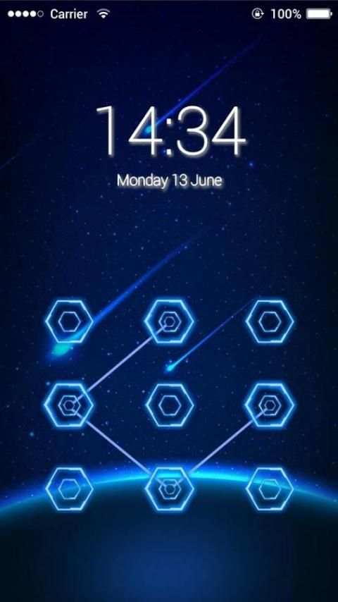 tema AppLock Prototype X screenshot 2