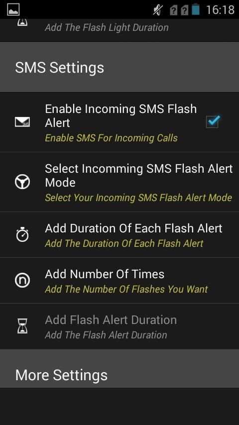 Ultimate Flash Alerts2 screenshot 3