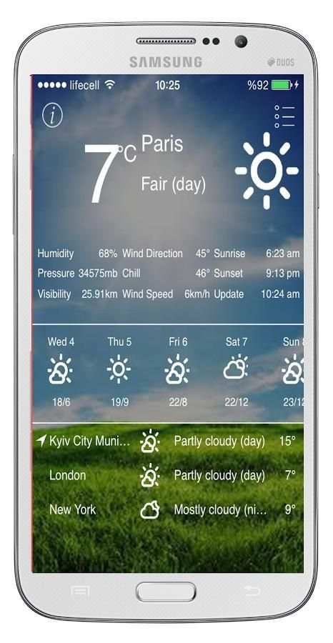 Weather App 10 Days Forecast स्क्रीनशॉट 4