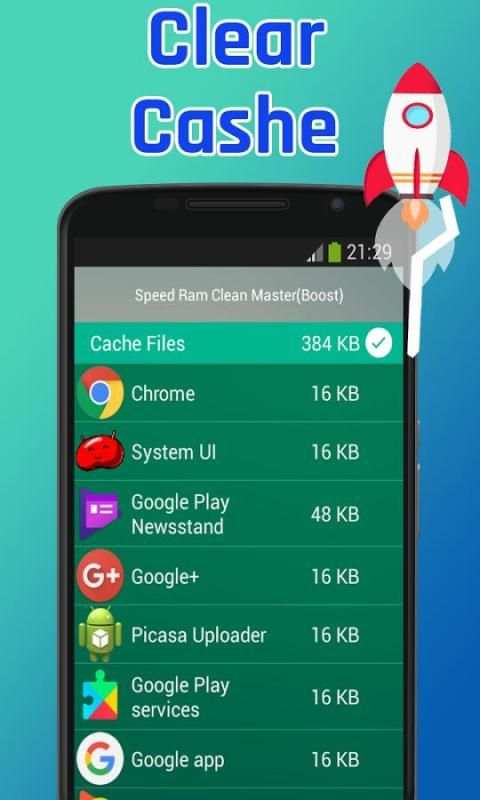 Speed Ram Clean Master(Boost) скриншот 7