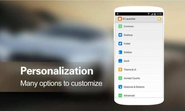 iX Launcher - Android M + OS8 5 تصوير الشاشة
