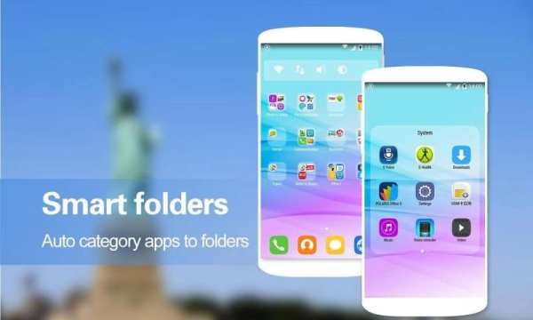 iX Launcher - Android M + OS8 2 تصوير الشاشة