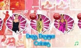 Dress Designer Coloring скриншот 1