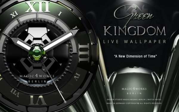 Magic Analog Clock LWP 2 تصوير الشاشة