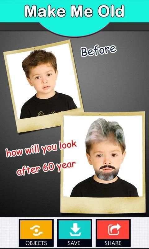 Make Me Old - Face Changer скриншот 1
