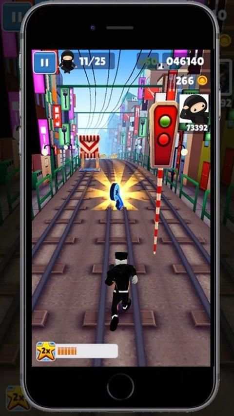 Ninja Runner Subway Surfers Go screenshot 5