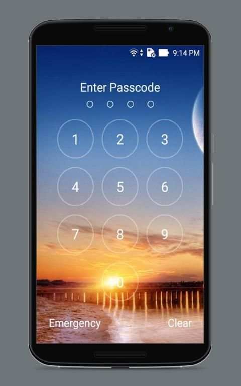 Keypad Lock Apps скриншот 3