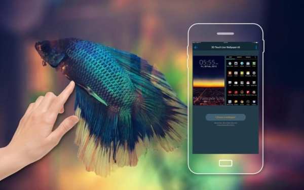 3D Touch Live Photo Wallpaper 1 تصوير الشاشة