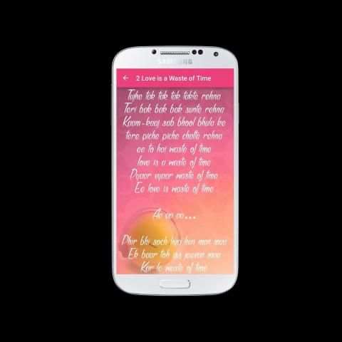 PK Songs Lyrics 5 تصوير الشاشة