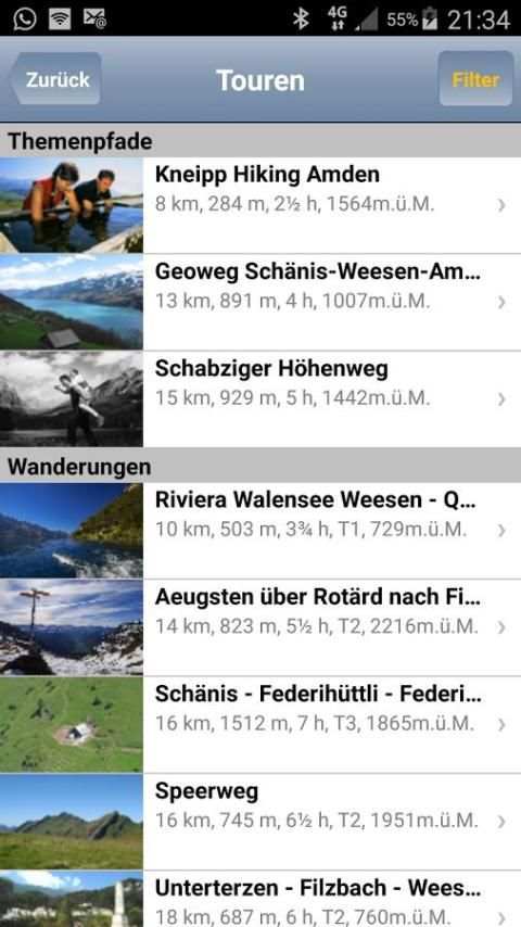 Wanderapp 3 تصوير الشاشة