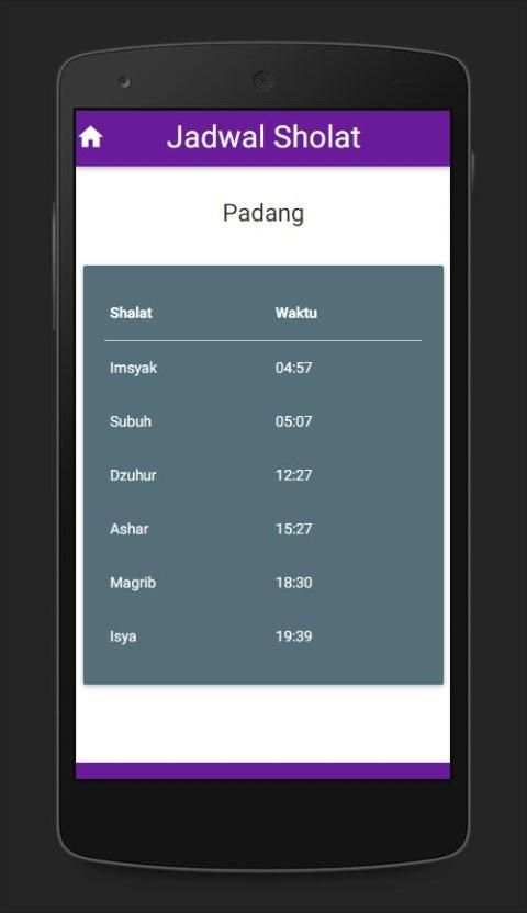 Jadwal Sholat 1 تصوير الشاشة