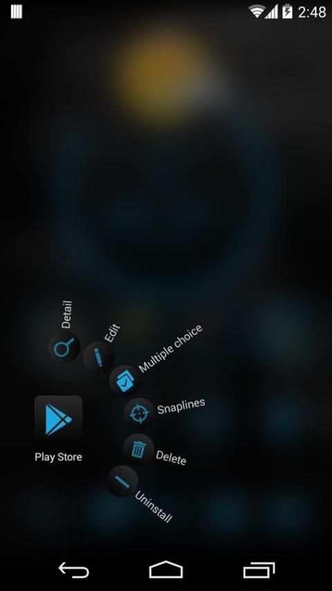 TSF Blue Theme screenshot 6