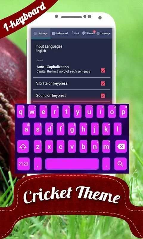 Cricket Photo Keyboard 4 تصوير الشاشة