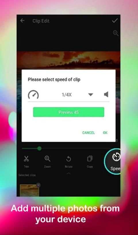 Photo to Video maker HD screenshot 1
