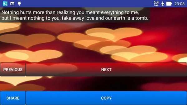 Sad Love Messages screenshot 4