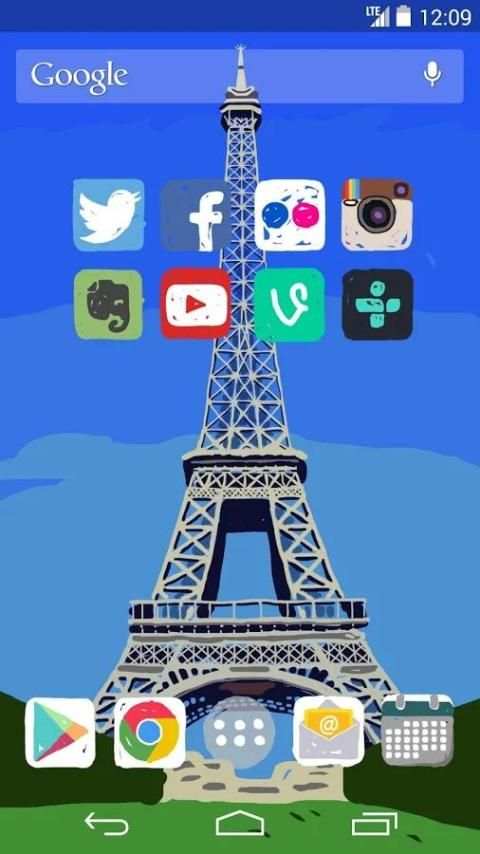 Handmade Icon Pack скриншот 8