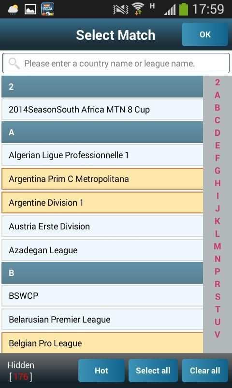 Free Football Live Scores screenshot 1