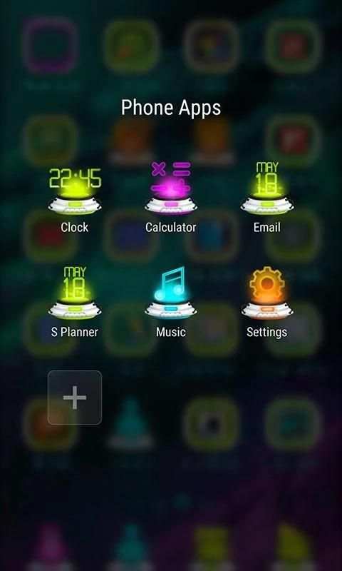 Galaxy ZERO Launcher screenshot 1