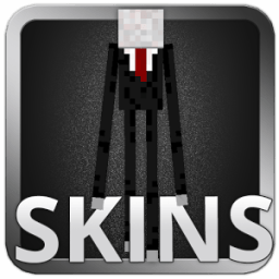 Skins Slender Man Minecraft PE أيقونة