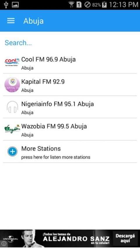 Nigerian Radio Stations 10 تصوير الشاشة