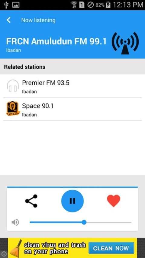 Nigerian Radio Stations 4 تصوير الشاشة