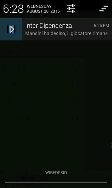 Inter Dipendenza screenshot 1