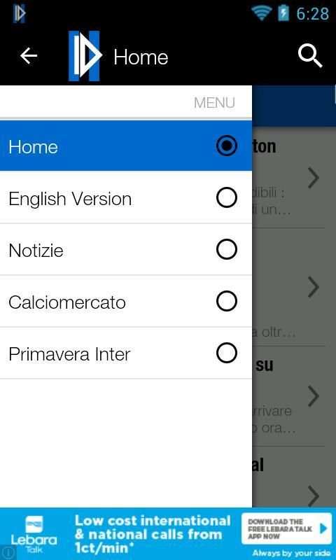 Inter Dipendenza screenshot 2