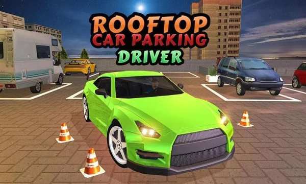 Rooftop Car Parking Driver screenshot 21