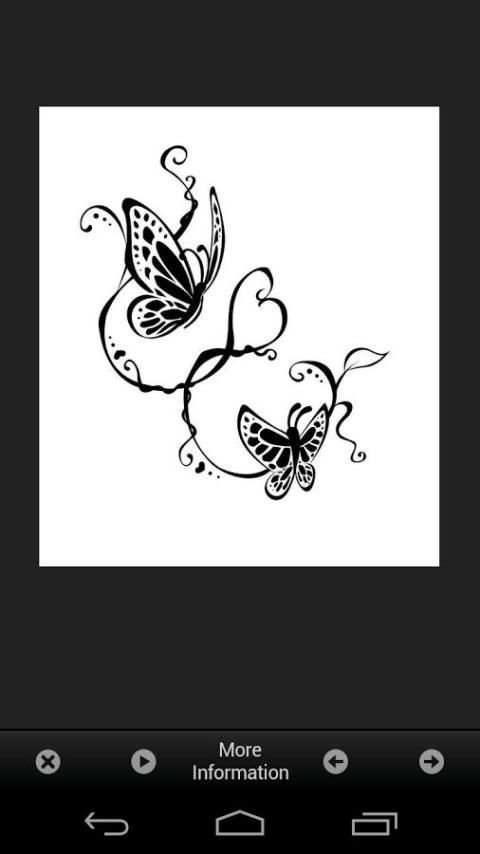 Ideas Butterfly Tattoos Design 4 تصوير الشاشة
