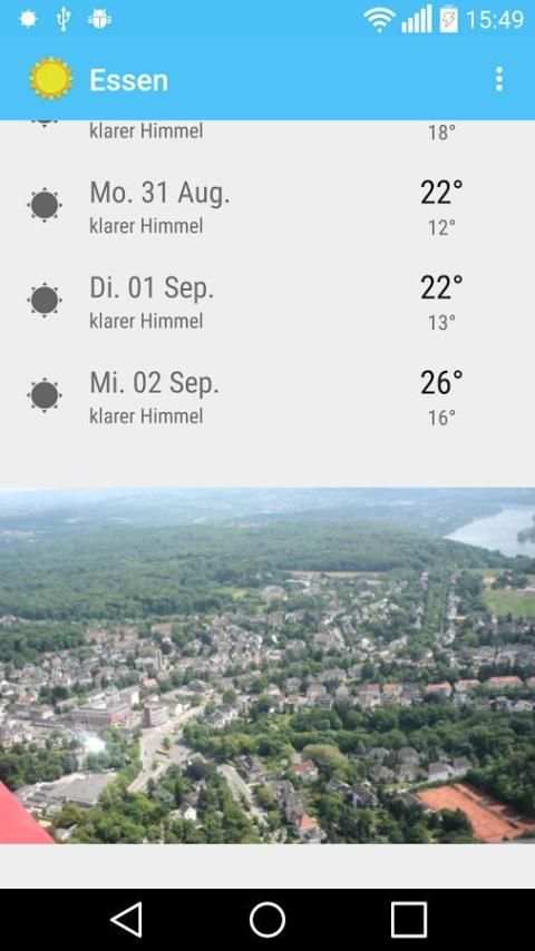 Das Wetter in Essen screenshot 3