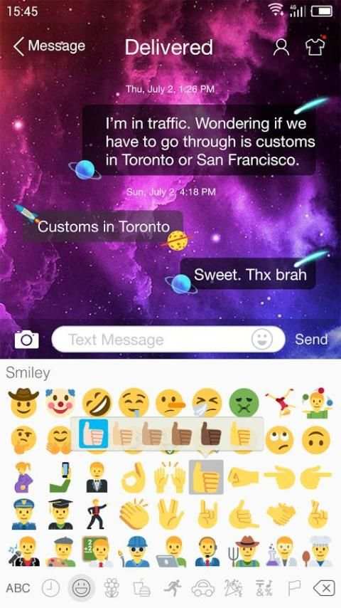 Color Galaxy - Messaging 7 скриншот 2