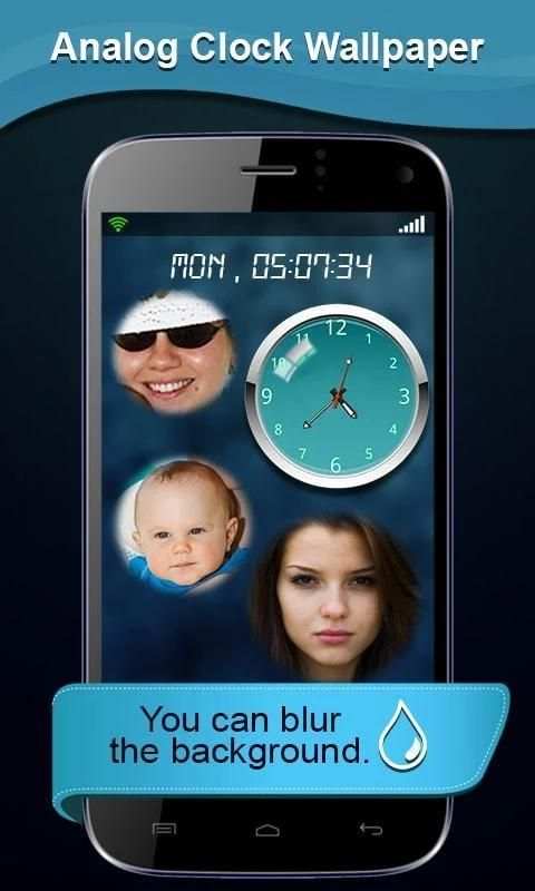 Analog Clock Wallpaper screenshot 3