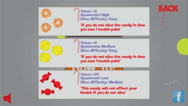 Candy Slicer 4 تصوير الشاشة