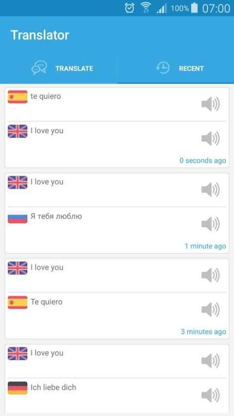 Translator screenshot 2
