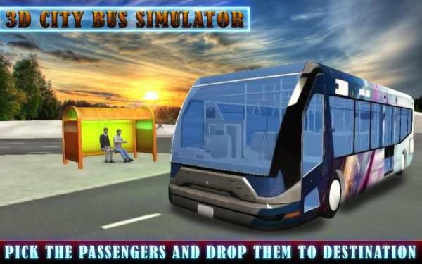 3D City Bus Simulator 2017 screenshot 4