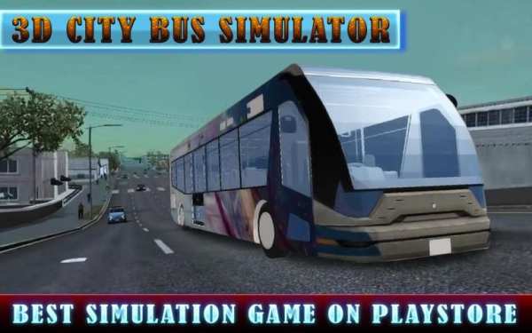 3D City Bus Simulator 2017 screenshot 1