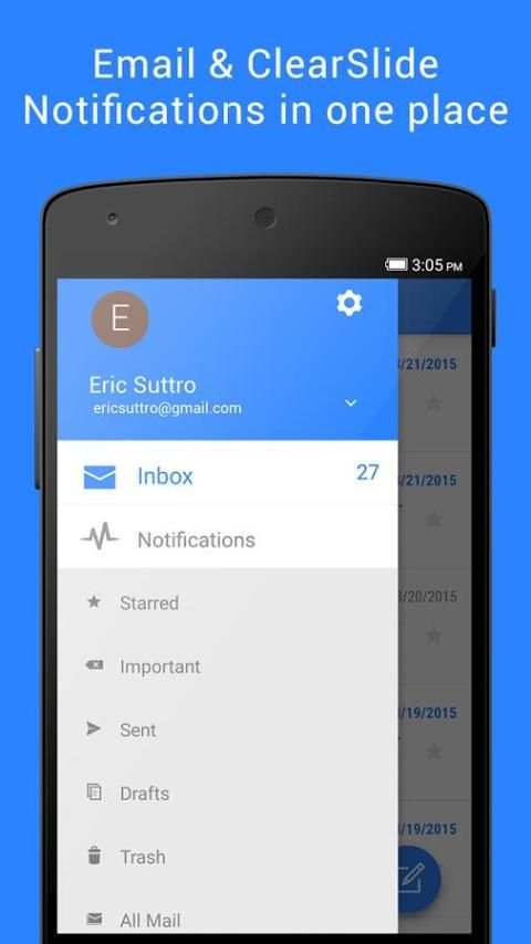 ClearSlide Mail screenshot 2