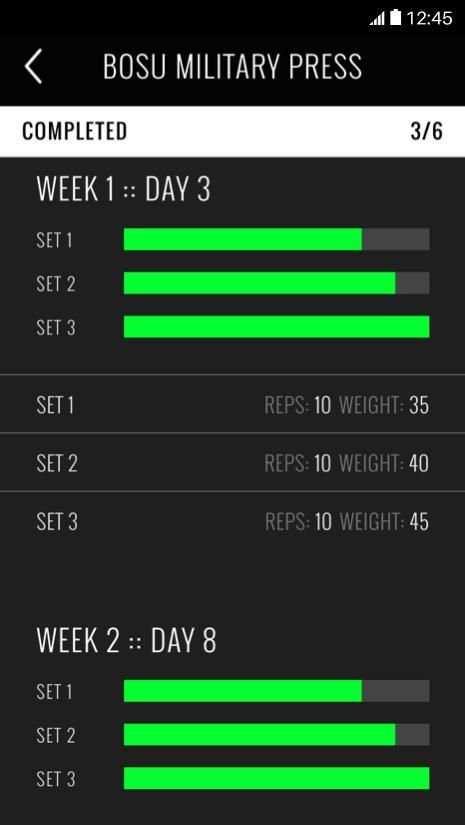 Go Pro Workouts 2 تصوير الشاشة
