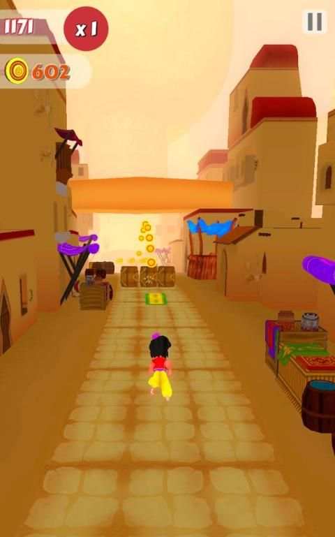 Arabian Temple Street Run screenshot 1