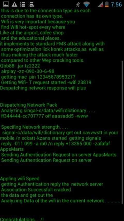 Wifi Hacker Prank screenshot 2